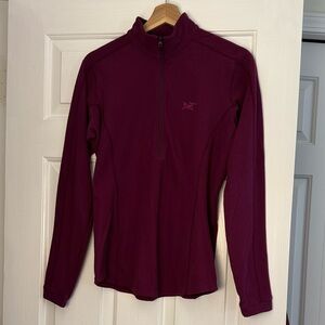 Arc'teryx Women's Delta 1/2 Zip Pullover Long Sleeve Top